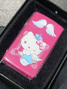 zippo ハロー キティ エンジェル 希少ナンバー NO.000 限定品 スリム 両面デザイン 2008年製 HELLO KITTY シリアルナンバー NO.000/214