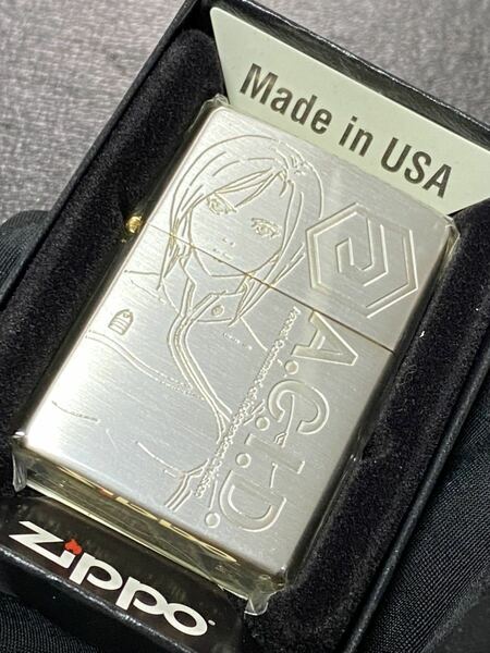 zippo エウレカセブン 4面ゴールド アニメ 希少モデル 2020年製 EUREKA SEVEN A.C.I.D ケース 保証書付き