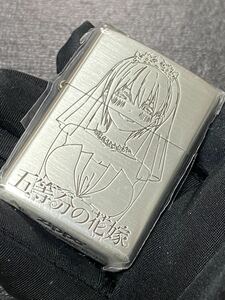 zippo 五等分の花嫁 一花 ウェディングドレス アニメ 両面刻印 希少モデル 2022年製 ② 一花 二乃 三玖 四葉 五月