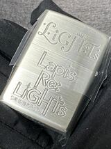 zippo Lapis Re:LiGHTs silver 両面刻印 希少モデル 2020年製 ☆ ラピスリライツ シルバー ケース 保証書付き_画像4
