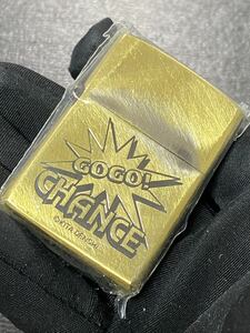 zippo ジャグラー ゴールド 特殊加工 ダメージ加工 希少モデル 2016年製 GO GO CHANCE JUGGLER GOLD