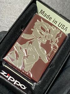 zippo 戦姫絶唱 シンフォギア 雪音 クリス アニメ 両面デザイン 2023年製 RED レッド シルバー刻印 ケース 保証書付き