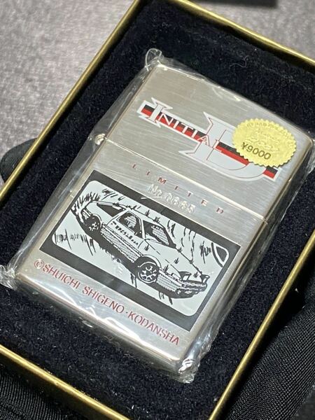 zippo 頭文字 D 3面加工 TUNED 86 4A-G 限定品 希少モデル ヴィンテージ 1998年製 INITIAL D LIMITED シリアルナンバー 良番 NO.0665