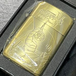 仮面ライダーV3 GOLD version 限定品 ロンソン オイルライター ゴールド 両面デザイン 希少モデル ② シリアルナンバー NO.0056 RONSON