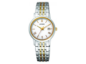  Citizen solar lady's wristwatch EW1584-59C battery exchange un- necessary sapphire glass celebration gift present 