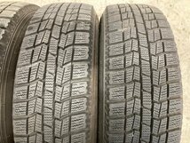 □5664 2020年製 スタッドレス 155/65R14 美品 MiLLOUS ワゴンR タント ムーヴ N-BOX 軽自動車 14インチ 5.5J +38 4H 100 アルミホイール_画像8