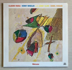 LPA22962 クラウディオ・ファソリ、ケニー・ホイーラー CLAUDIO FASOLI KENNY WHEELER / WELCOME 輸入盤LP 盤良好 イタリア