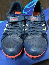 アシックス asics ヒートフット HEATFLAT FR 7 TTP526 25.5cm 陸上競技シューズ スパイク オールウェザー デッドストック 未使用 SM3180_画像4