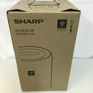 67　未使用品 SHARP プラズマクラスター7000 FU-RC01-W 空気清浄機 中古品 (100)