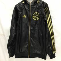 58 【ダメージ有り】 24 karats × adidas コラボジャージ セットアップ Lサイズ タグ 袋付き (80)_画像2