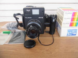 K5/中判カメラ ポラロイド POLAROID 600 SE MAMIYA 1:4.7 f=127mm 他 付属品付き