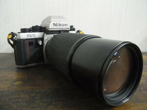 K15/一眼レフカメラ 動作確認済み Nikon F3/T 8213821 レンズ ZOOM-NIKKOR 80~200mm 1:4 詳細説明文記載