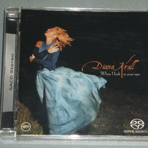 USED(US)★SACD(シングルレイヤー)★WHEN I LOOK IN YOUR EYES★ダイアナ・クラール★VERVEの画像1