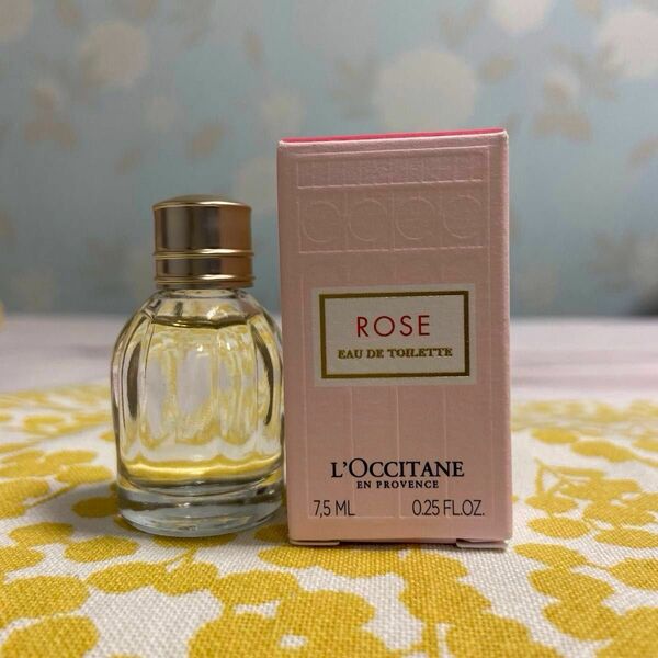 【ロクシタン】ローズ オード トワレミニ　7.5ml 新品