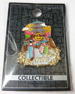 ◆ハードロックカフェ☆京都店◆新規開店◆City Icon Pin☆☆ピン◆舞妓・五重塔・花街【限定】オープン記念