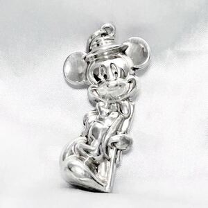 DISNEY ディズニー ペンダントトップ ミッキーマウス Mickey Mouse シルバー SV 925 超美品！ silver レア物