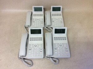NTT A1-(18)STEL-(2)(W) 4台セット 置型電話機【保証付/即日出荷/当日引取可/大阪発】No.1