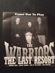 THE WARRIORS 1st EP 1996年 original oi punk THE LAST RESORT 4SKINS