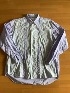 COMME des GARCONS SHIRT コムデギャルソン シャツ 切替シャツ サイズL