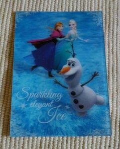 アナと雪の女王　 3Dポストカード