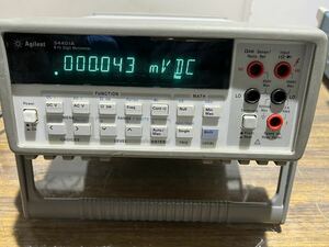 Agilent（ヒューレットパッカード）　デジタルマルチメーター　34401A A148