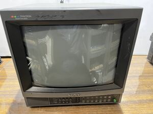 SONY ソニー PVM-1444QTRINITRON 業務用 カラービデオモニター ジャンク品A169