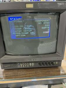 SONY ソニー PVM-14L2 TRINITRON 業務用 カラービデオモニター 通電のみ確認A160