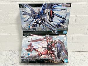 新品 未開封 HG 1/144 ライジングフリーダムガンダム イモータルジャスティスガンダム 機動戦士ガンダムSEED FREEDOM hguc mg rg ガンプラ