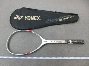 M【2-12】★14 スポーツ店在庫品 YONEX ヨネックス 軟式用 ソフトテニスラケット MUSCLE POWER マッスルパワー MP7700 UL1 ケース付き