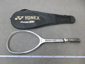 M【2-12】★15 スポーツ店在庫品 YONEX ヨネックス 軟式用 ソフトテニスラケット BORON ボロン BR-300 SL1 ケース付き