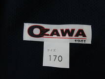 M【2-21】▼16 衣料品店在庫品 OZAWA 体育着 体操着 170サイズ 4点まとめて 長袖上衣 長ズボン 上下セット / 行田中学校_画像8