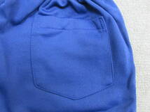 M【3-2】□1 衣料品店在庫品 MARUKOO 体育着 体操着 短パン ショートパンツ LLサイズ 3点まとめて 青色 ブルー / 学校ジャージ_画像10