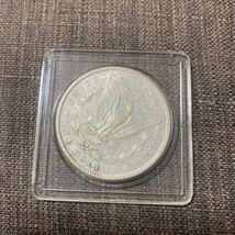 1890年 アメリカ モルガンダラー 1ドル 硬貨 銀貨 E・PLURIBUS UNUM UNITED STATES OF AMERICA ONE DOLLAR USA_画像4