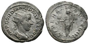 １円スタート! ・ローマ帝国・ ゴルディアヌス3世 アントニニアヌス・アンティーク コイン