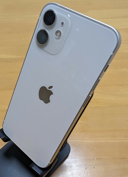 【美品】iPhone 12 mini 128GB ホワイト（ソフトバンク）　SIMロック解除済