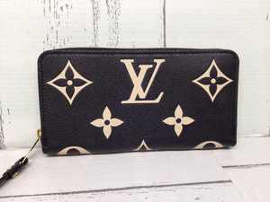 ☆GOL☆【LOUIS VUITTON】Louis Vuitton ルイヴィトン M80481 モノグラムアンプラント ジッピーウォレット ラウンドファスナー 長財布