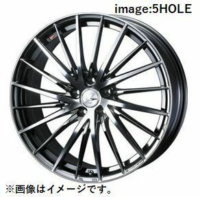 個人宅発送可能 ウエッズ Weds 16X5.0J +45 4穴 PCD100 BMCMC ホイール 1本 LEONIS FR レオニス・エフアール (41662)