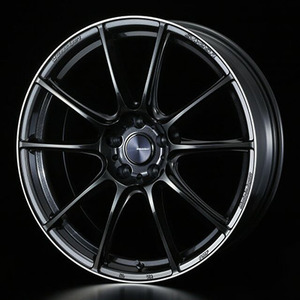 【個人宅発送可能】 ウエッズスポーツ WedsSport 19X8.5J +45 5H PCD114.3 M-BLK ホイール 1本 SA-25R エスエーニーゴーアール (73820)