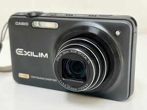 2h 美品 CASIO カシオ EXILIM エクシリム EX-ZR10 ブラック 黒 コンパクト デジタル カメラ デジカメ コンデジ