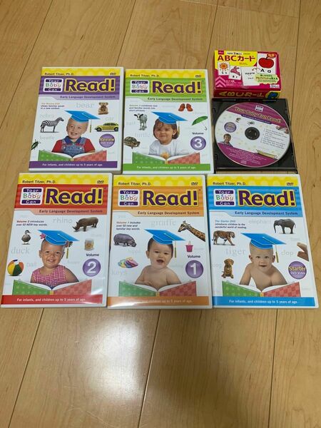 英語教材　DVD とCD、ABCカード 子供 