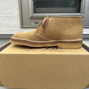 ジョン ロフグレン JOHN LOFGREN ミリタリーデザートブーツ MILITARY DESERT BOOTS MADE IN JAPAN 色 SAND サイズ8 新品未使用の画像9