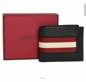 [未使用]BALLY 二つ折り財布