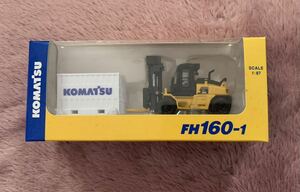 KOMATSU コマツ フォークリフト FH160-1 コマツオリジナルミニチュア 【非売品】ジャンク品