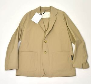  new goods Macintosh MACKINTOSH single jacket 36 beige nylon stretch WHIMpa Cub ru