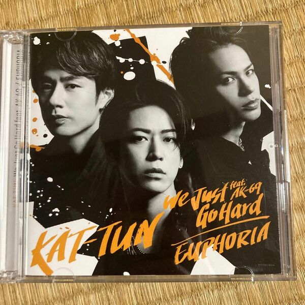 KAT-TUN CD+Blu-ray/We Just Go Hard feat. AK-69/EUPHORIA 21/9/8発売