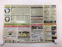 阪神タイガース 2024年度 シーズンスケジュール ポケット版 4枚1セット b ●送料は94円_画像4