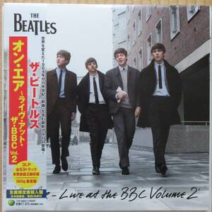 【未使用LPレコード】「日本発売盤」ビートルズ（BEATLES）オン・エア～ライヴ・アット・ザ・BBC vol.2（ON AIR-LIVE AT THE BBC vol.2）