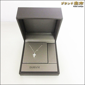 *DAMIANI ダミアーニ ネックレス アクセサリー K18WG ダイヤ ミニ クロス ベルエポック ロゴ シルバー 20049467*送料込の画像3