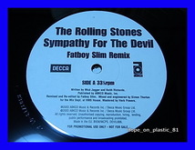 Rolling Stones / Sympathy For The Devil/Fatboy Slim/The Neptunes/プロモオンリー/重量盤/EU Original/5点以上で送料無料!!!/12'X2_画像2