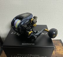 シマノ SHIMANO ForceMaster フォースマスター 3000リミテッド　ほぼ新品 PEライン付き　電動リール、マグロジギング_画像4